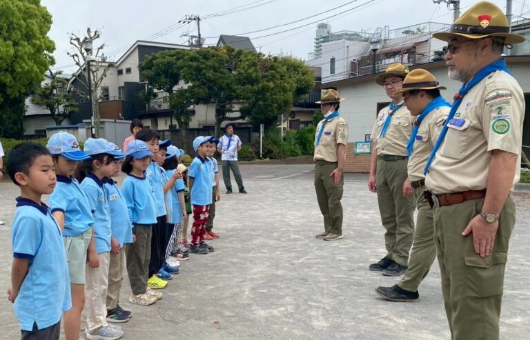 いちにんまえ集会 みんなで整列